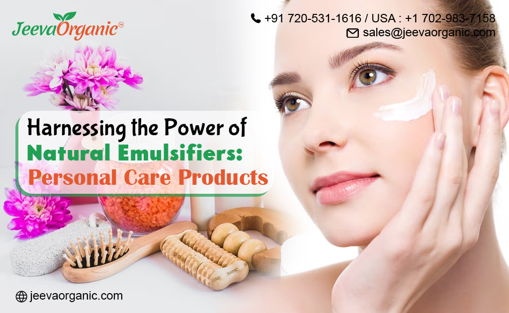 Natural Emulsifiers in Personal Care Products