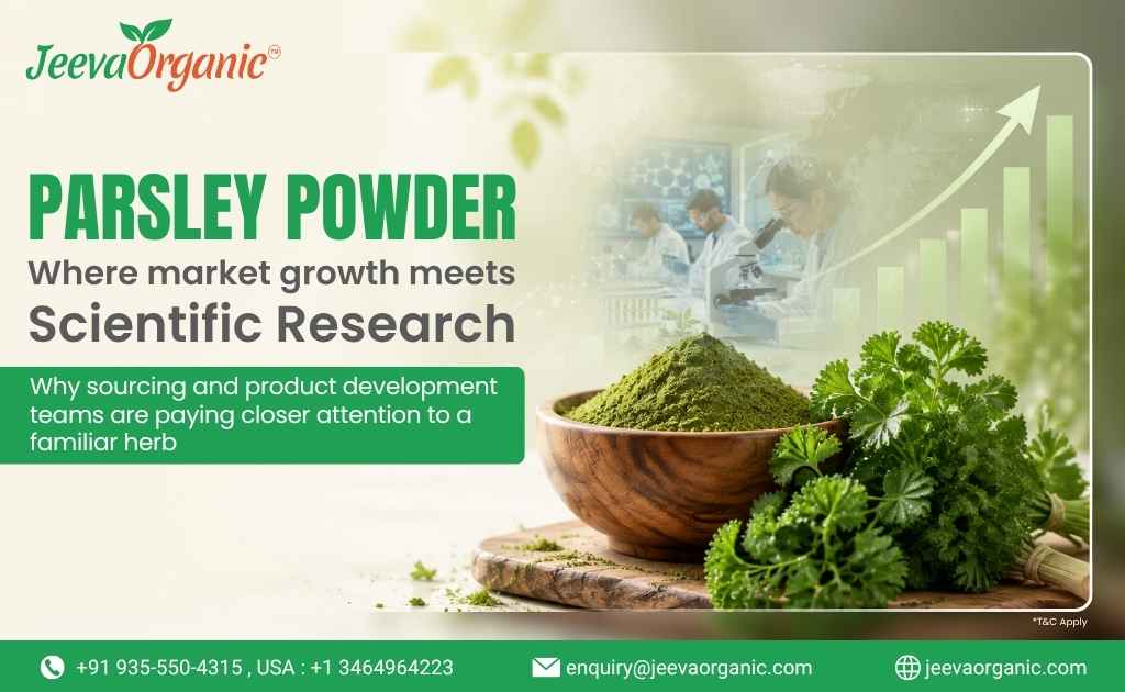 Parsley Powder Market Growth Meets Scientific Research