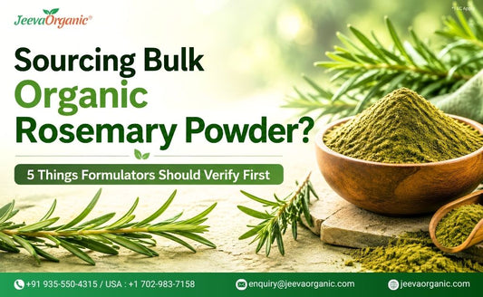 Sourcing Bulk Organic Rosemary Powder: A Buyer’s Guide for Formulators