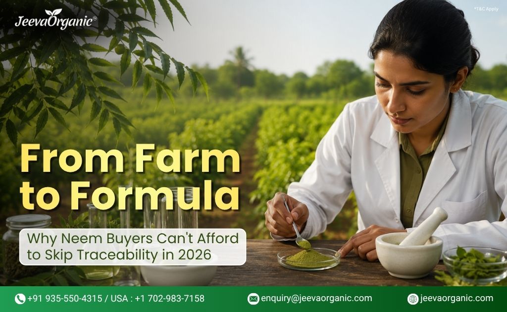 Traceability and Neem Ingredients: Why Buyers Can No Longer Compromise