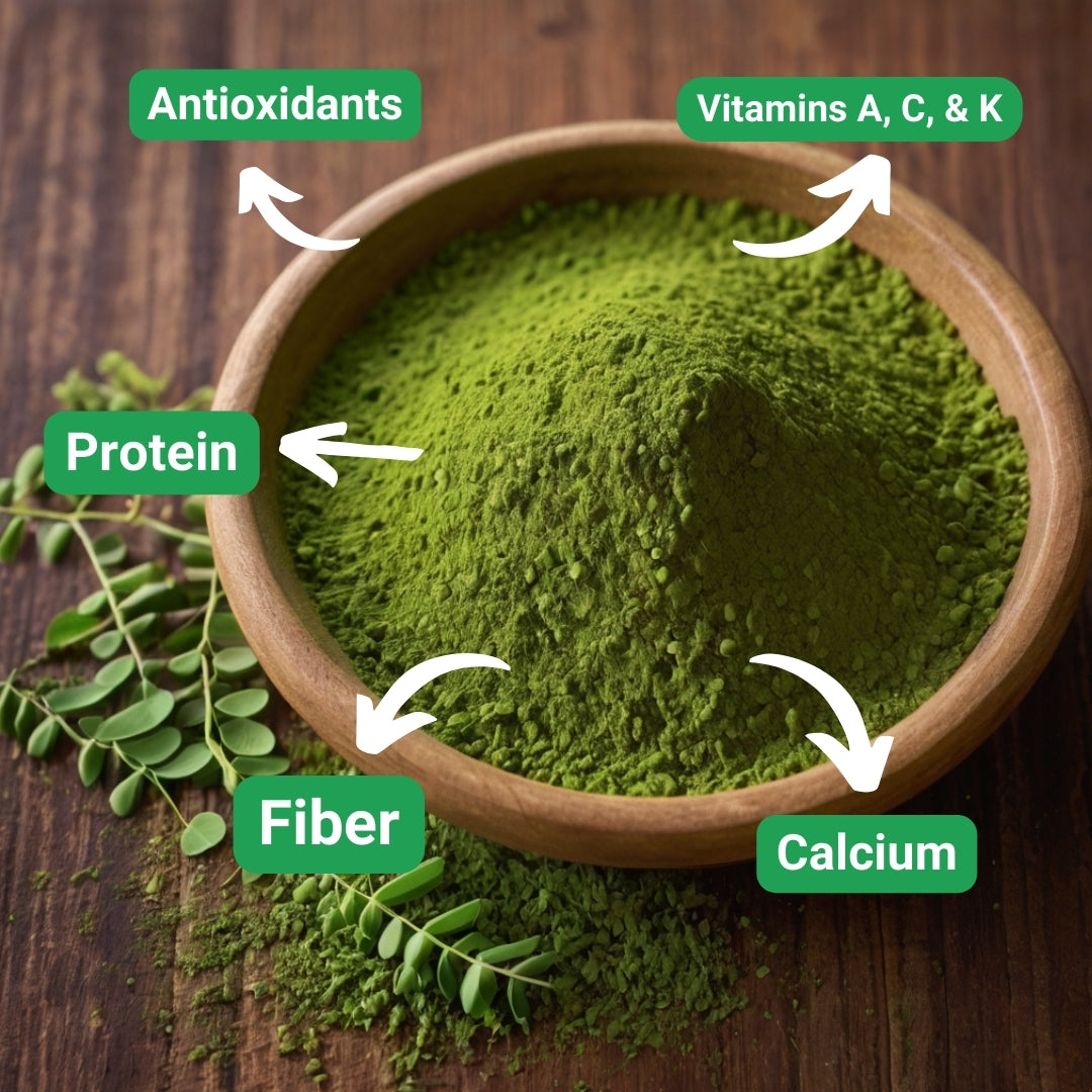 Organic Moringa Leaf Powder