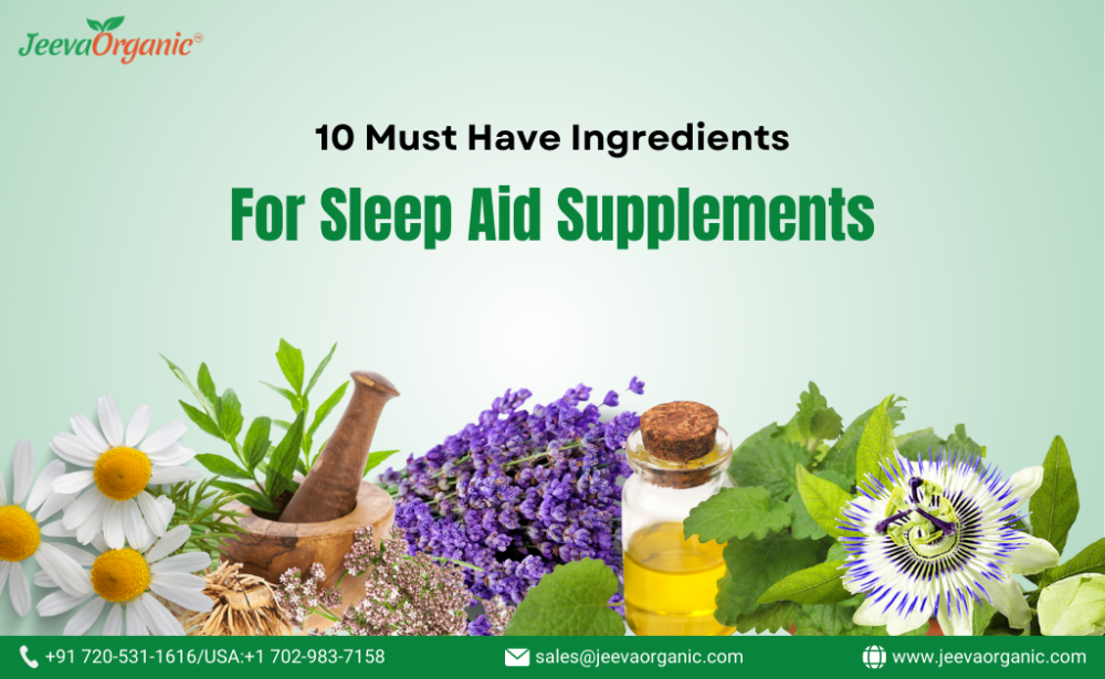 10 Must Have Ingredients For Sleep Aid Supplements