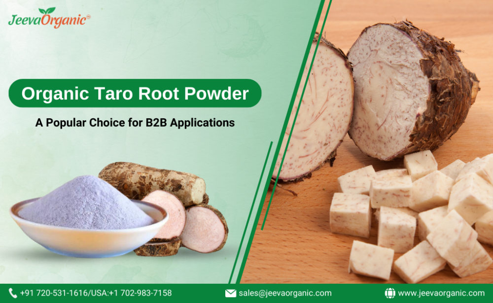 Organic Taro Root Powder A Popular Choice for B2B Applications