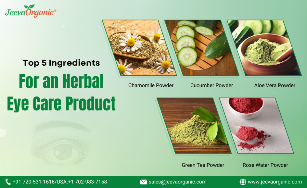 Top 5 Ingredients for an Herbal Eye Care Product