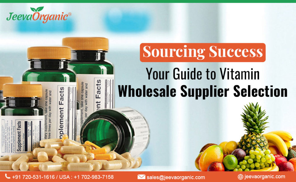 Vitamin Wholesale: A Guide to Supplier Selection