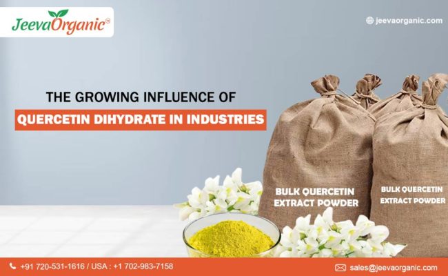 Quercetin Dihydrate Powder in the Industry