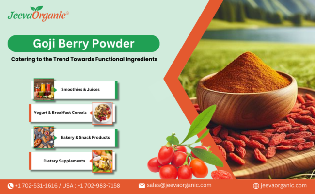 Goji Berry Powder: Meeting the Demand for Functional Ingredients