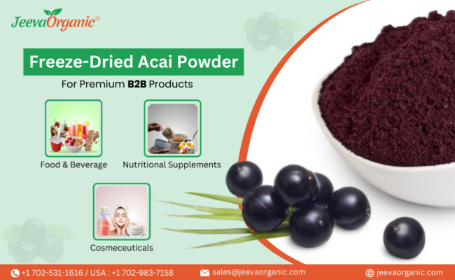 Freeze-Dried Acai Powder Products with Nature's Best